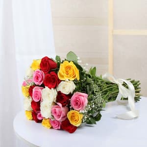 Bunch of 25 Mix Roses